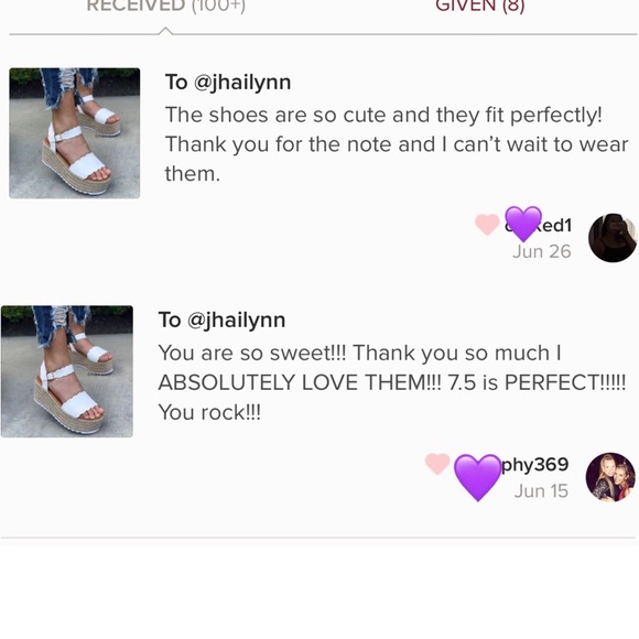 White Scalloped Flatform Jute sandal - Picture 8 of 9